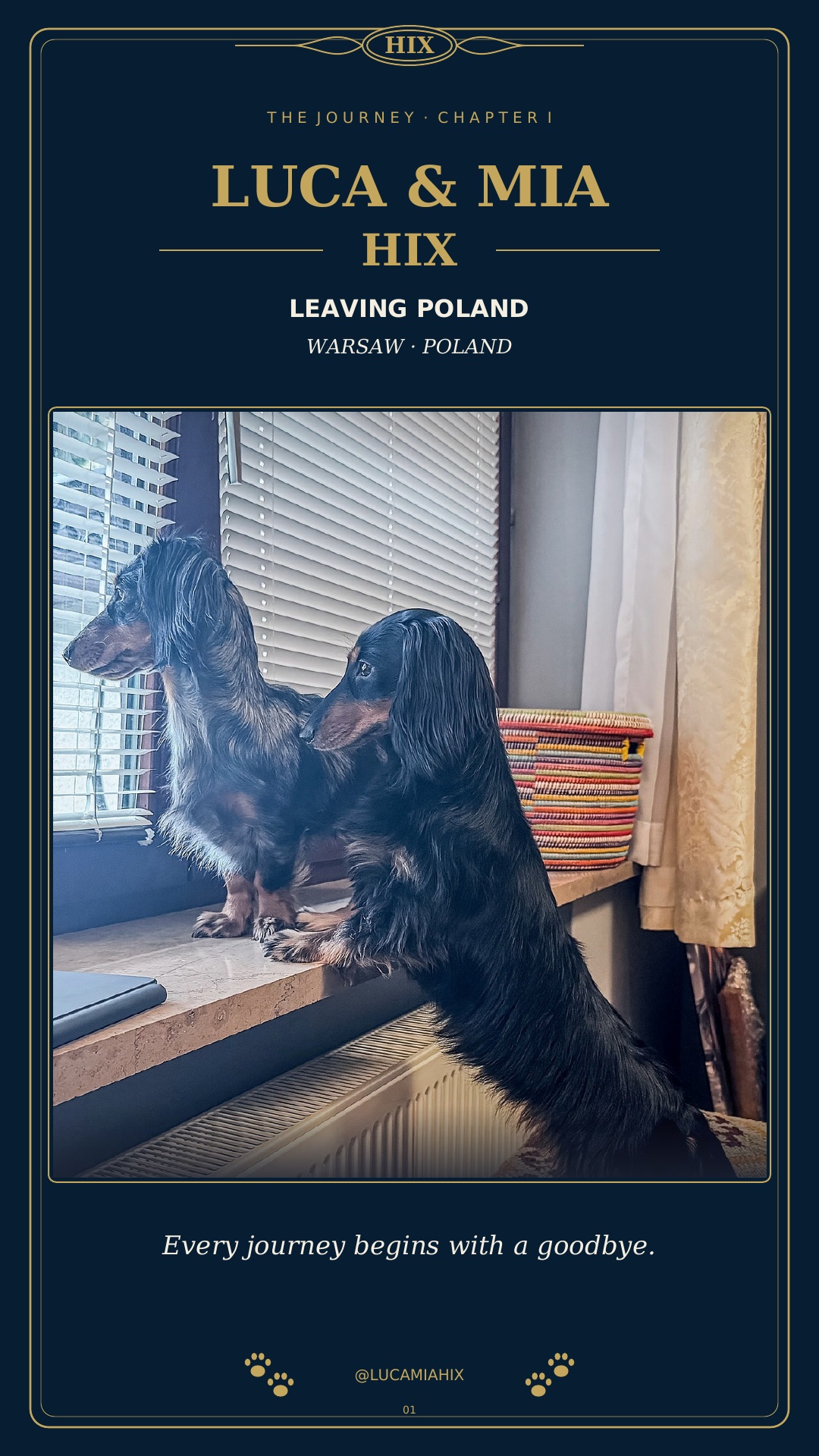 Luca & Mia Hix — Chapter 01: Leaving Poland