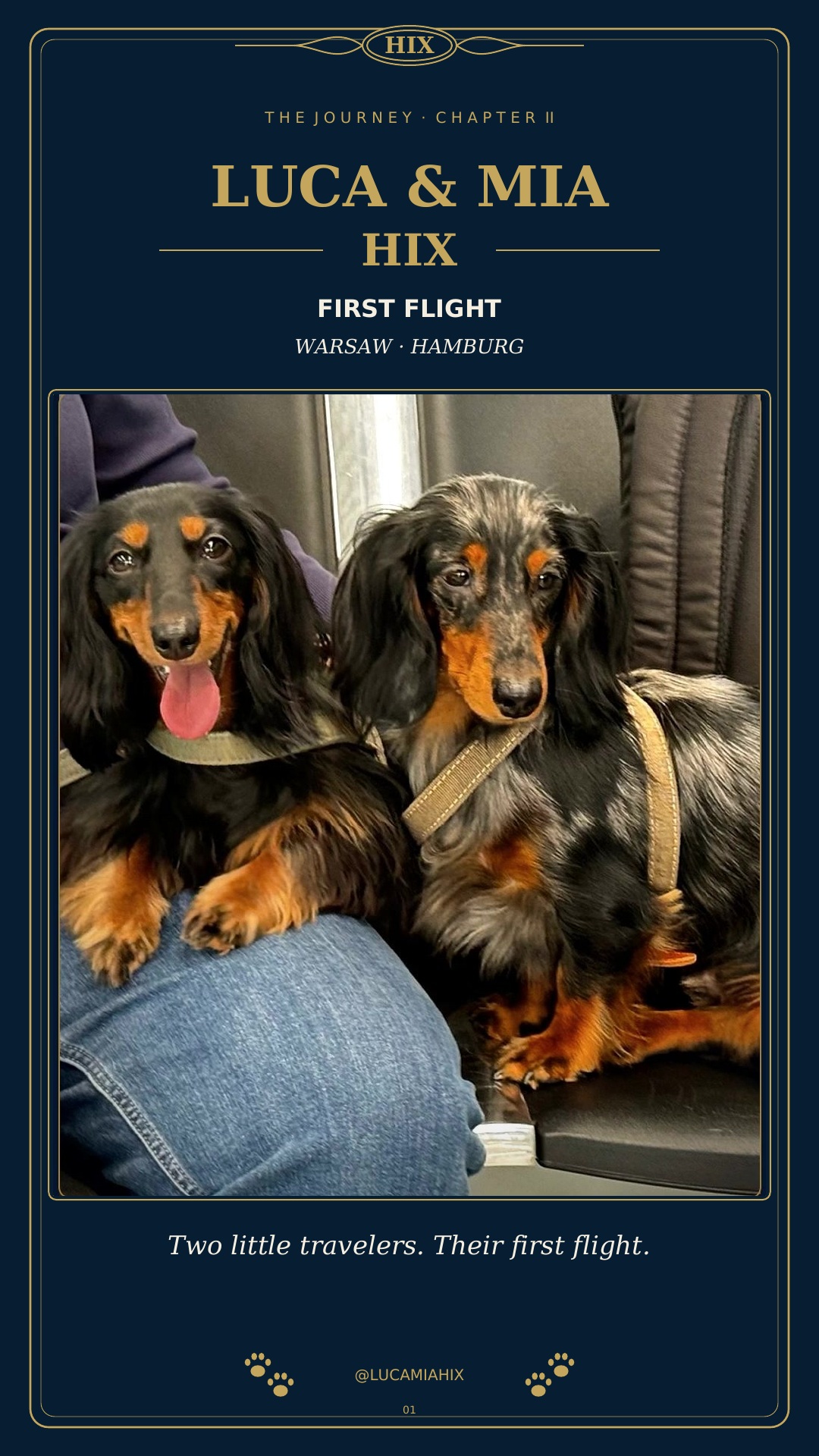 Luca & Mia Hix — Chapter 02: First Flight