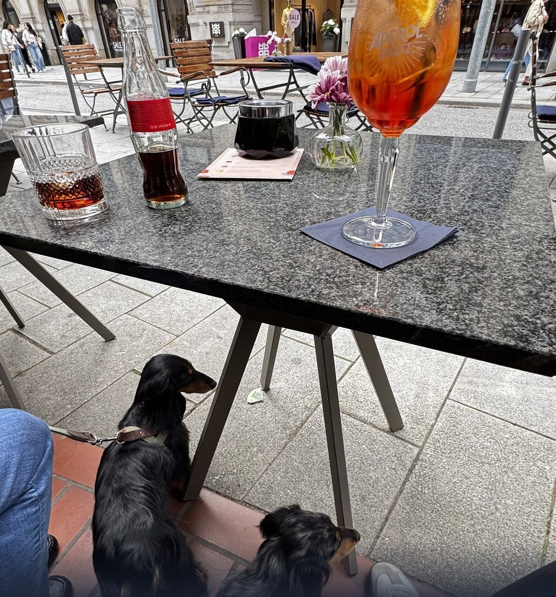 A table for four.