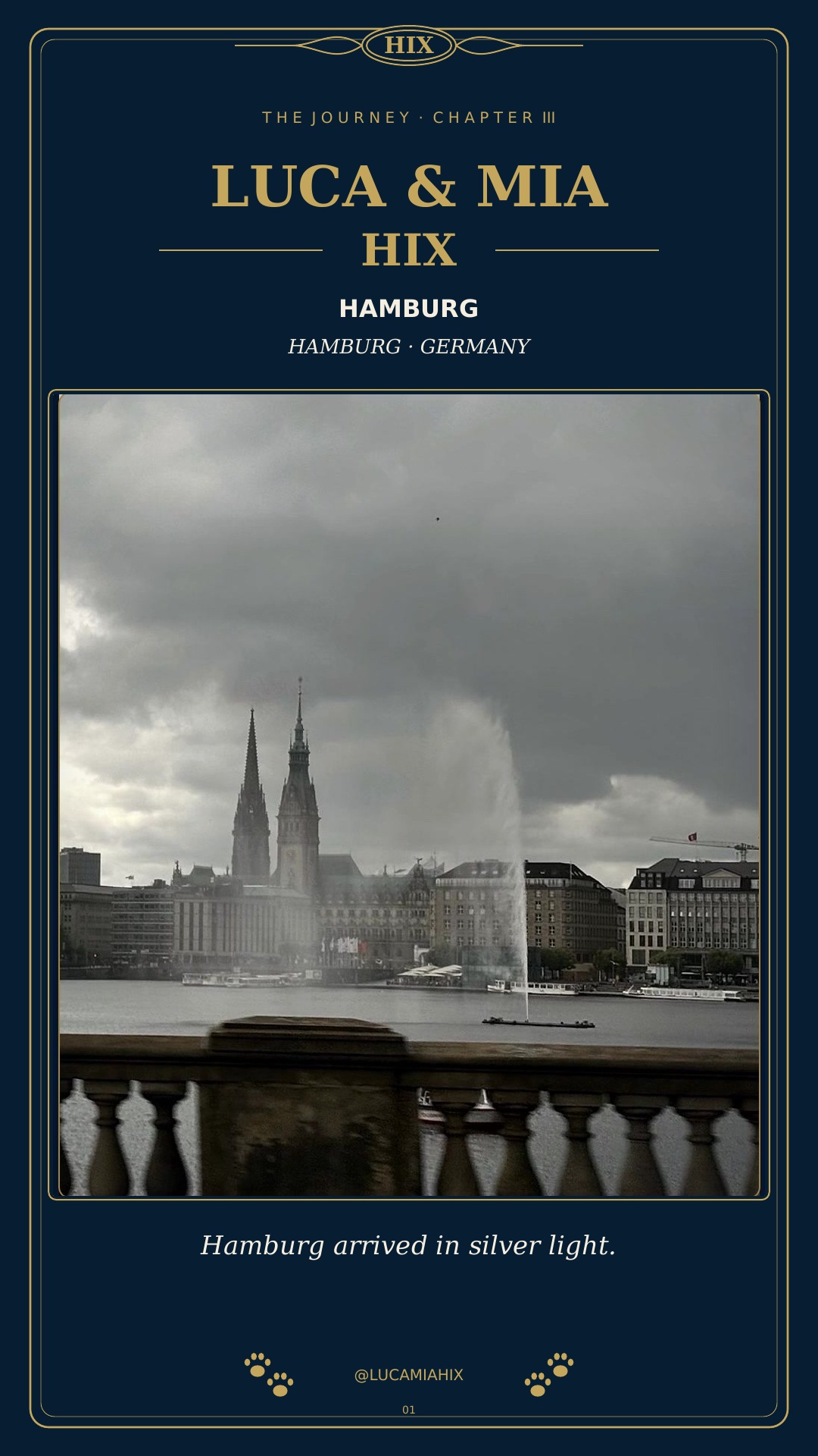 Luca & Mia Hix — Chapter 03: Hamburg